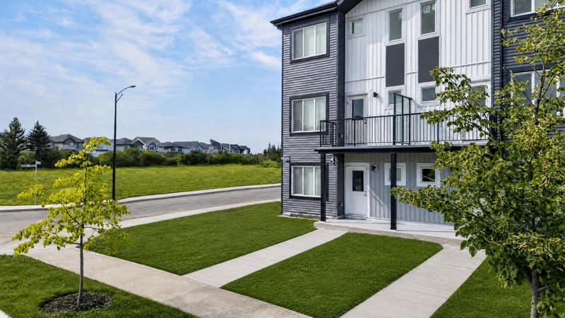 Corner home overlooking open green space