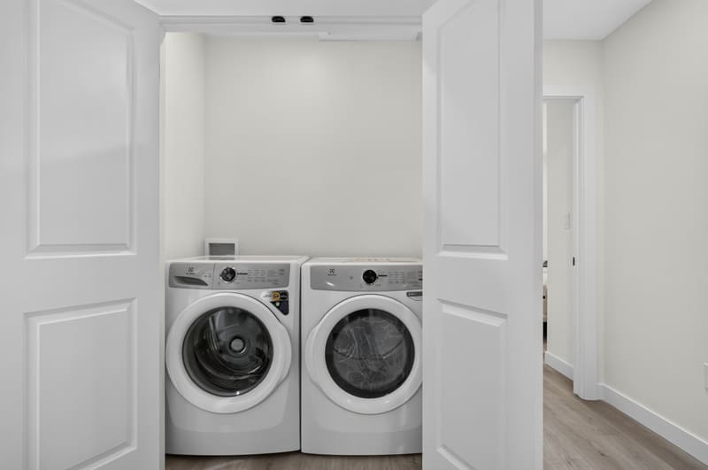 In-suite laundry